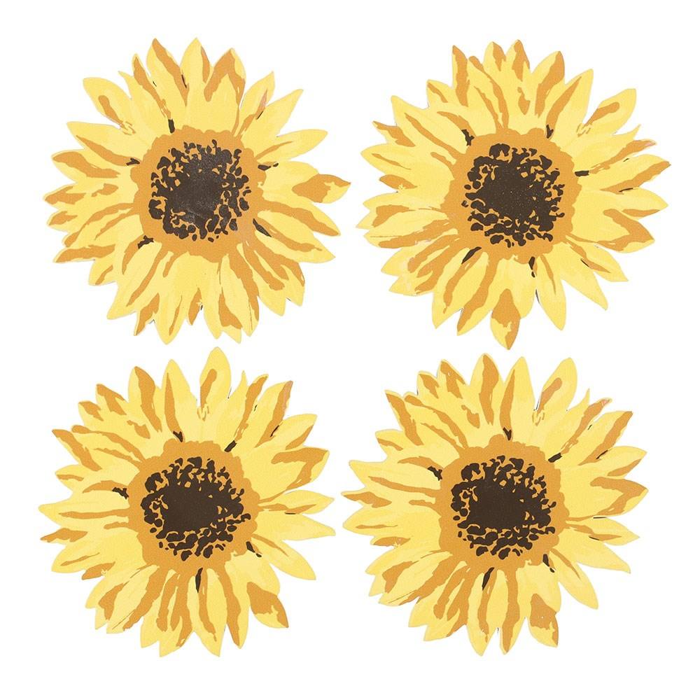 Something Different - Sunflower Onderzetter Set - Multicolours